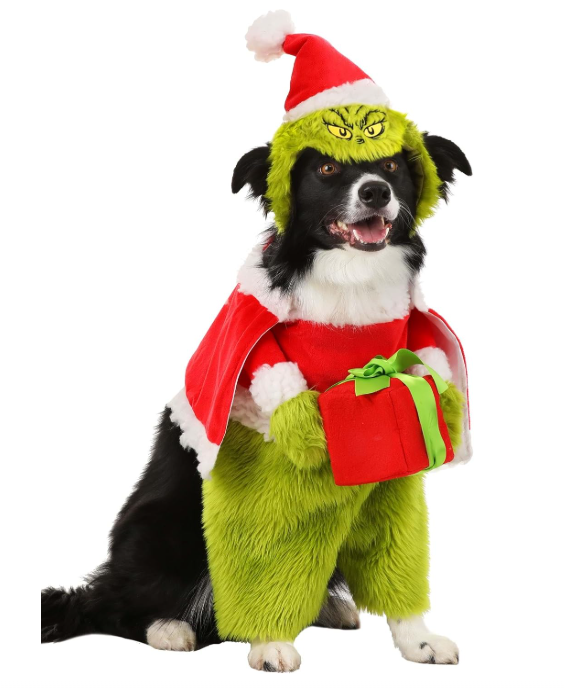 Grinch Pup Costume